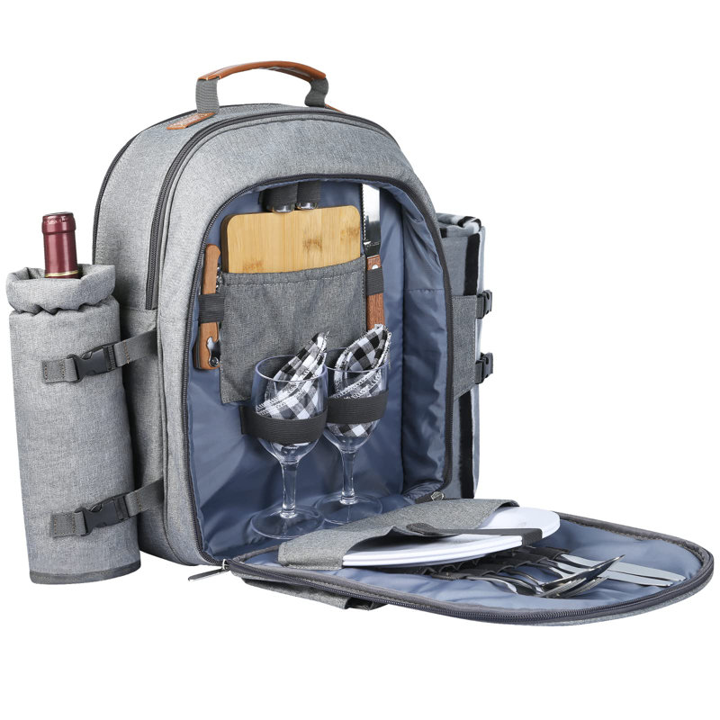 Polyester Picnic Backpack for 2 Fish Hunter